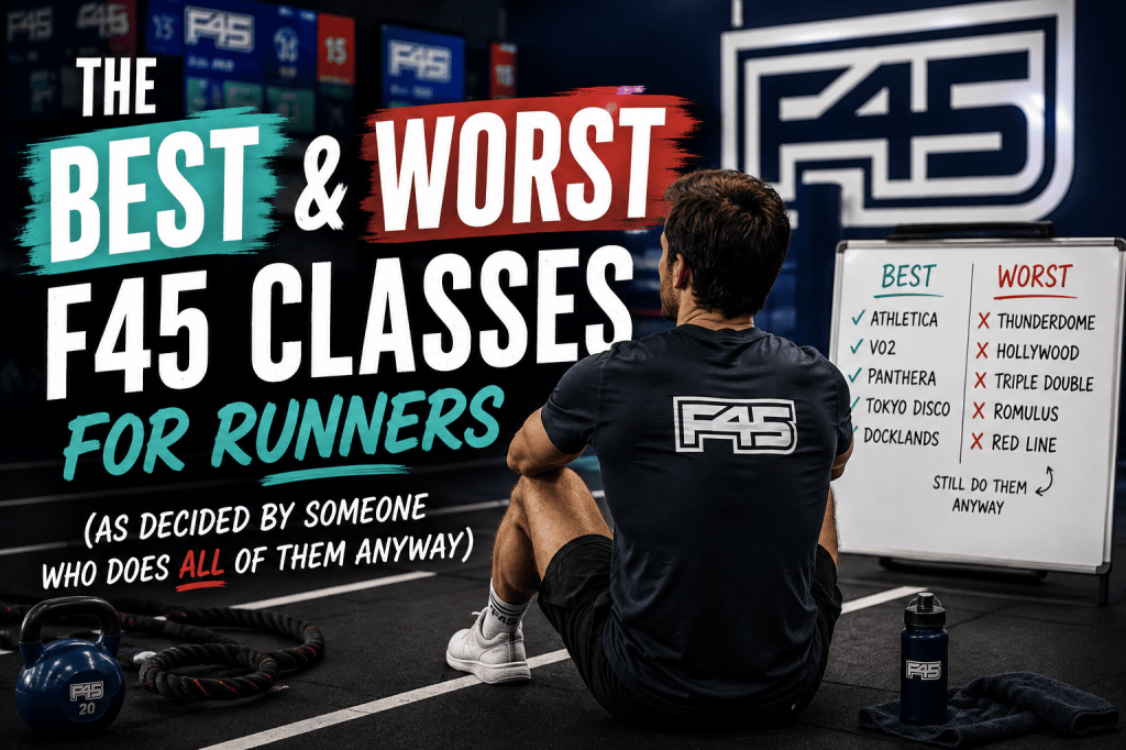 the best and worst f45 classes for runners (as decided by someone who does all of them anyway)